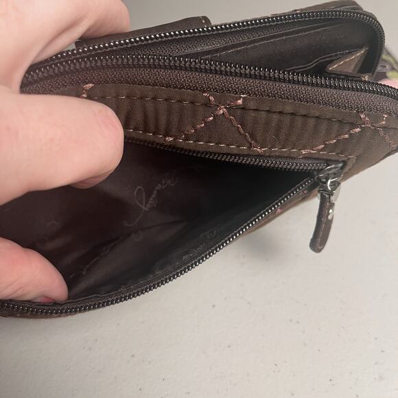 Vera Bradley Wallet Lot CheckBook Cover Pink Elephant Purple Punch Brown Quilted - Picture 7 of 16